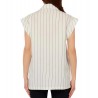 Gilet misto lino Donna Liu Jo