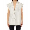 Gilet misto lino Donna Liu Jo