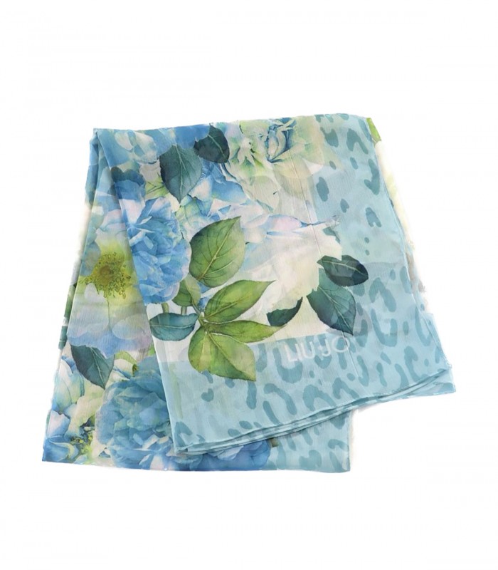 Foulard grande con peonie Donna Liu Jo