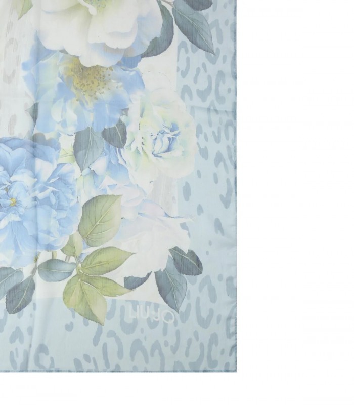 Foulard grande con peonie Donna Liu Jo