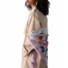 Foulard grande con peonie Donna Liu Jo