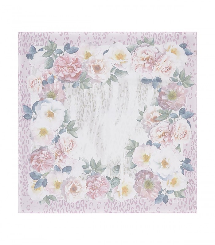 Foulard grande con peonie Donna Liu Jo