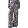 Pantaloni con stampa foulard Liu Jo