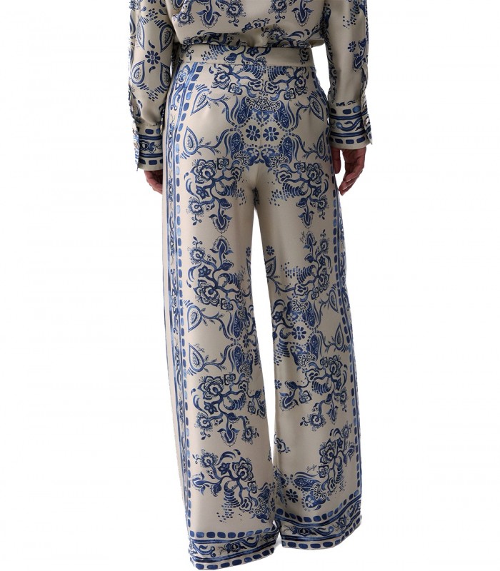 Pantaloni con stampa foulard Liu Jo