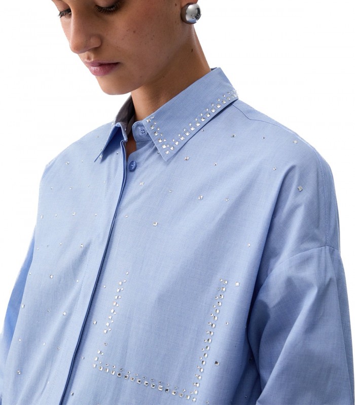 Camicia con strass Donna Liu Jo