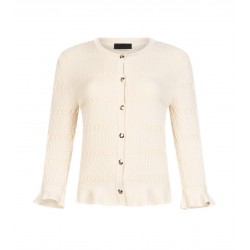 Cardigan con volant Donna Liu Jo