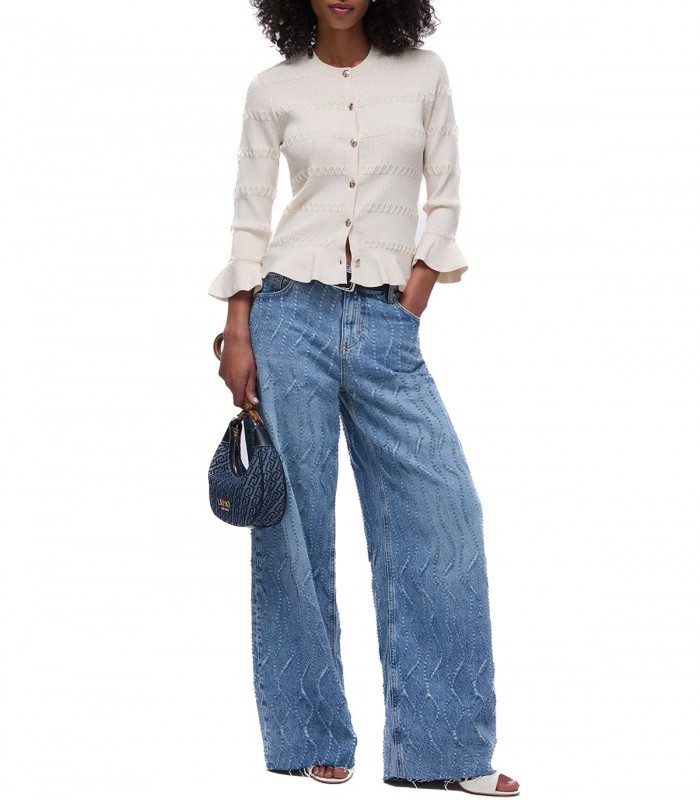 Cardigan con volant Donna Liu Jo