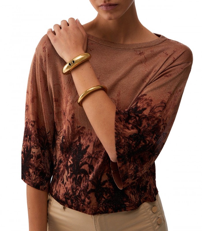 Maglia con stampa Donna Liu Jo