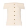Top bardot in maglia Donna Liu Jo