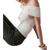 Top bardot in maglia Donna Liu Jo