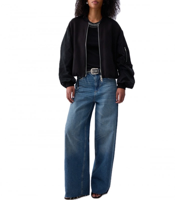 Top con applicazioni Donna Liu Jo
