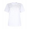 T-shirt con castoni gioiello Donna Liu Jo