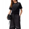 T-shirt con castoni gioiello Donna Liu Jo