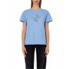 T-shirt con ricamo a jour Donna Liu Jo