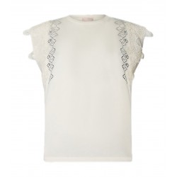 T-shirt con dettagli macrame Donna Liu Jo