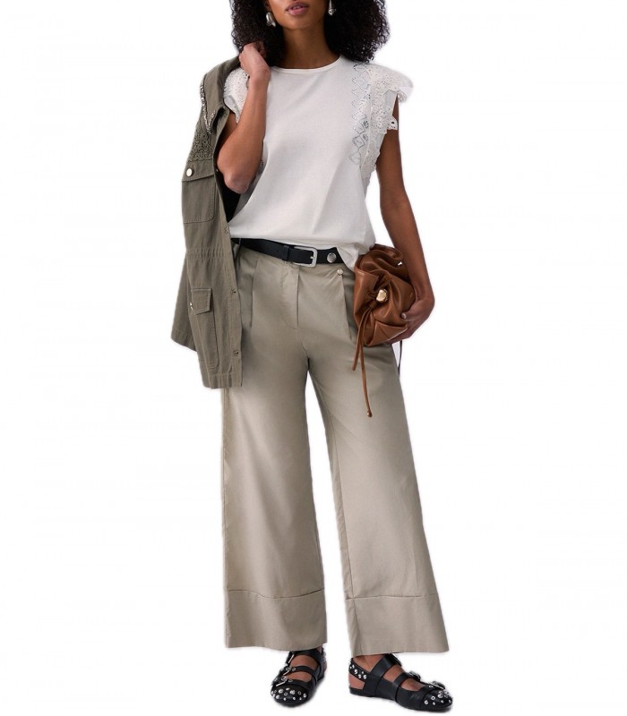 T-shirt con dettagli macrame Donna Liu Jo