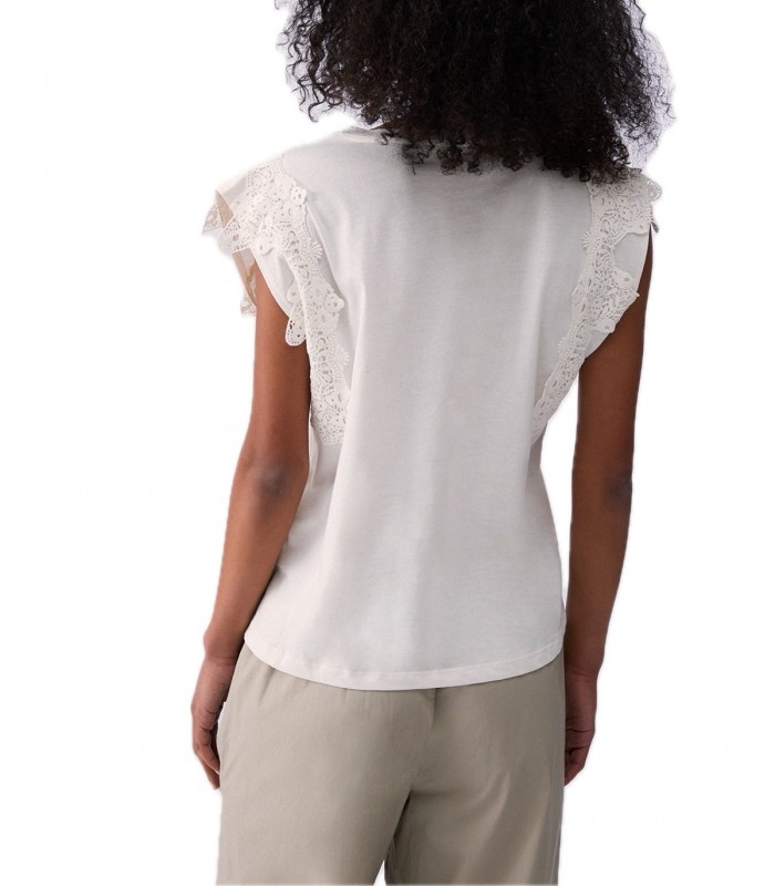 T-shirt con dettagli macrame Donna Liu Jo