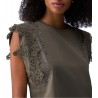 T-shirt con dettagli macrame Donna Liu Jo