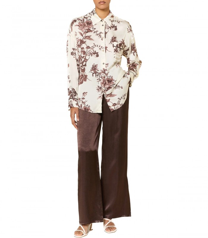 Camicia in raso stampato Donna Liu Jo
