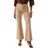 Pantaloni flare con bottoni logati Donna Liu Jo