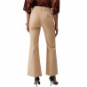 Pantaloni flare con bottoni logati Donna Liu Jo