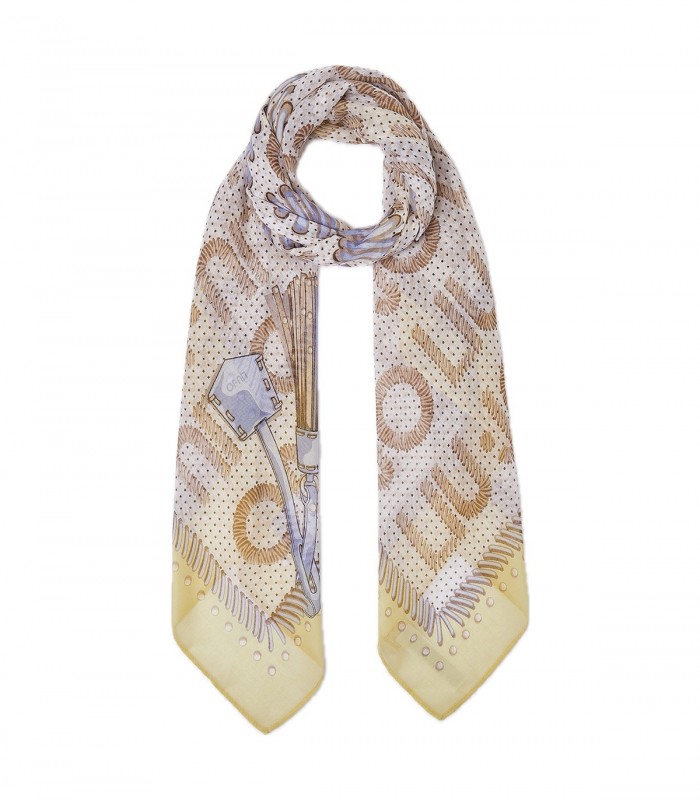 Foulard grande con logo Liu Jo