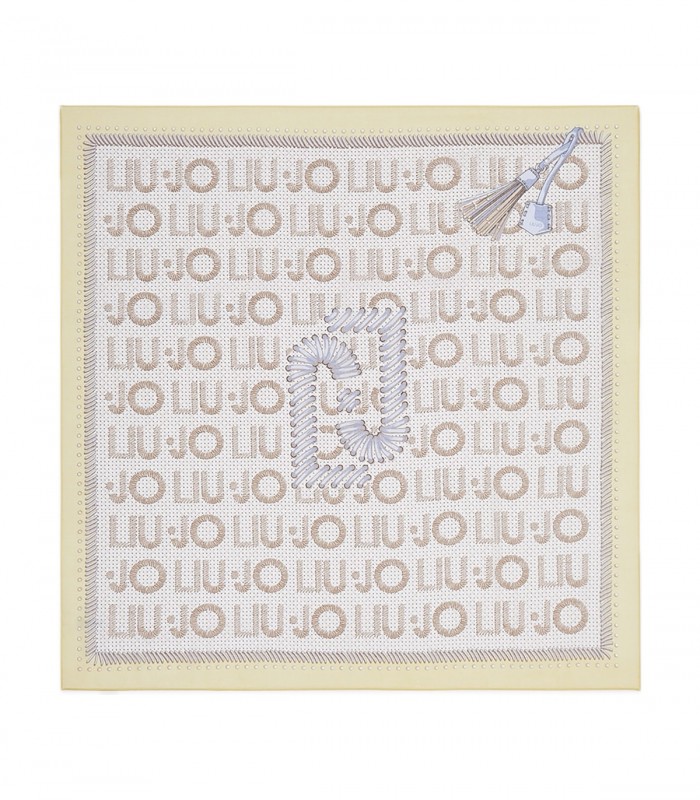 Foulard grande con logo Liu Jo