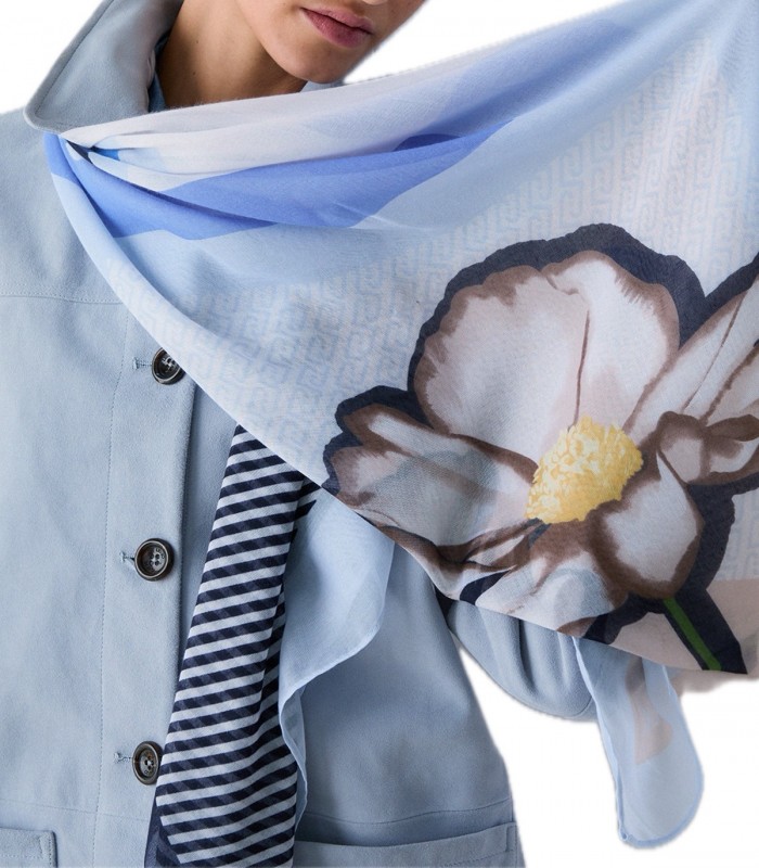 Foulard grande colorblock Donna Liu Jo