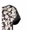 T-shirt con inserto in twill Donna Liu Jo