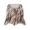 Top stampato zebra Donna Guess