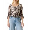 Top stampato zebra Donna Guess