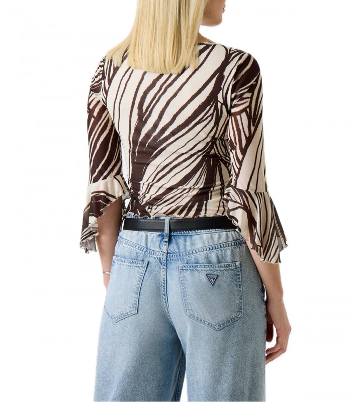 Top stampato zebra Donna Guess