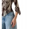 Top stampato zebra Donna Guess