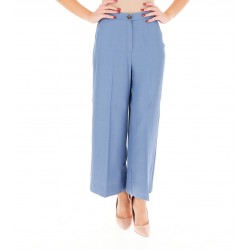 Pantaloni dritti in twill Emme Marella Alcuno