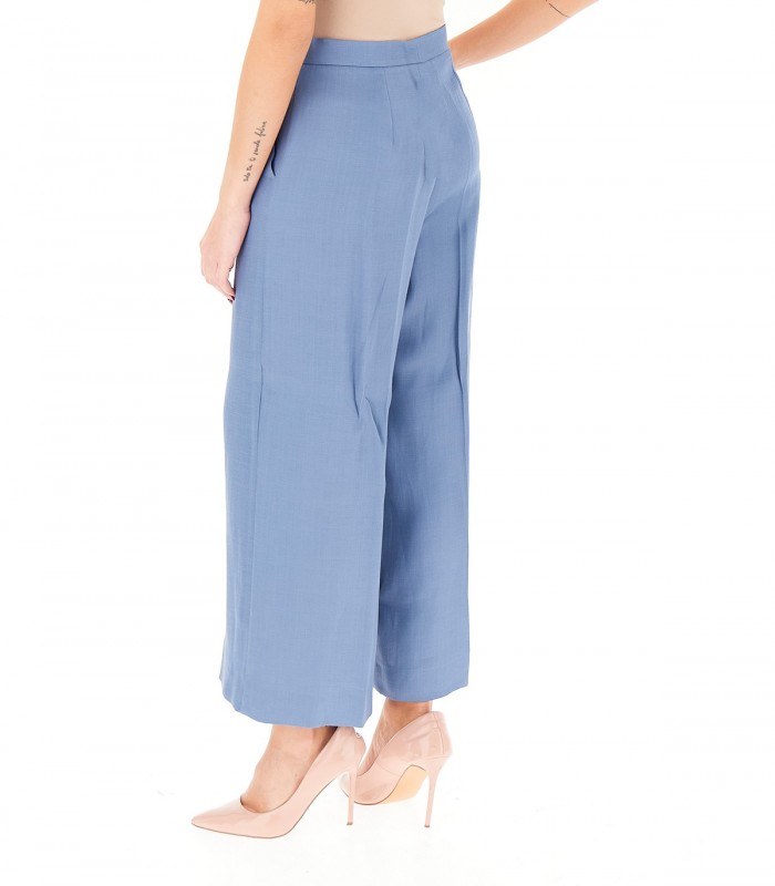 Pantaloni dritti in twill Donna Emme Marella Alcuno