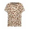 T-shirt in twill stampato Donna Emme Marella Rane