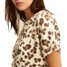 T-shirt in twill stampato Donna Emme Marella Rane