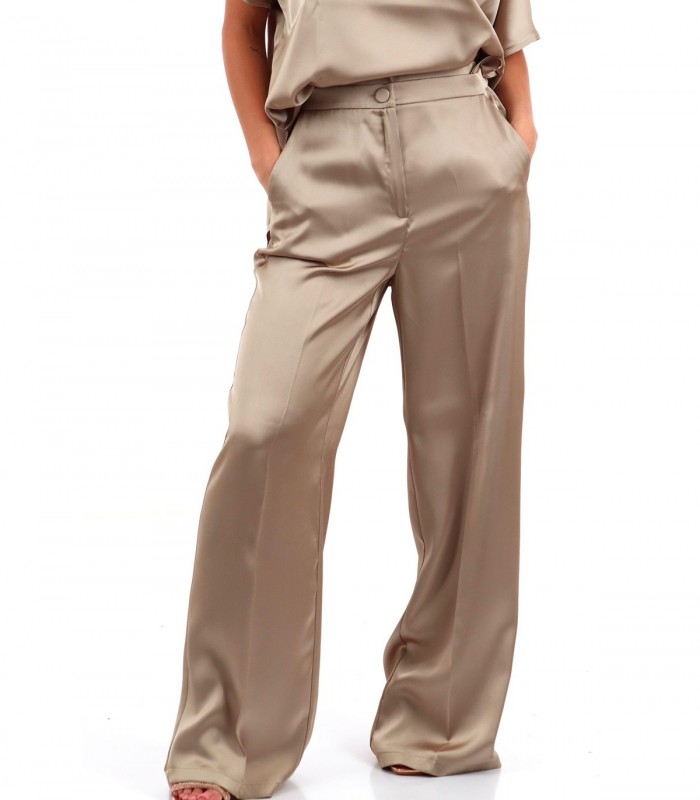 Pantaloni in raso Donna Emme Marella Taro1