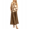 Top smanicato in twill Donna Emme Marella Gommoso