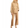Pantaloni dritti in gabardina stretch Donna Emme Marella Hobby