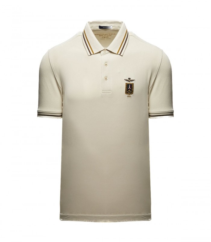 Polo in piquet Uomo Aeronautica Miliatre
