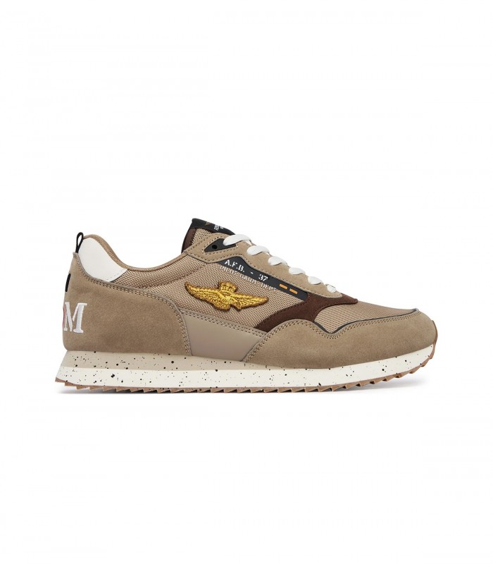 Sneakers con patch Uomo Aeronautica Militare