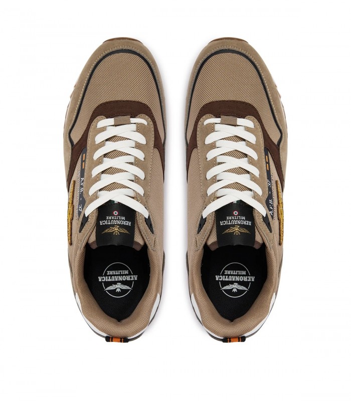 Sneakers con patch Uomo Aeronautica Militare