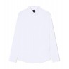 Camicia slim in popeline Uomo Armani Exchange