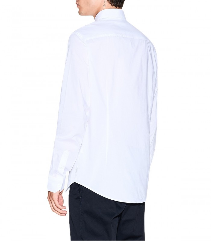 Camicia slim in popeline Uomo Armani Exchange