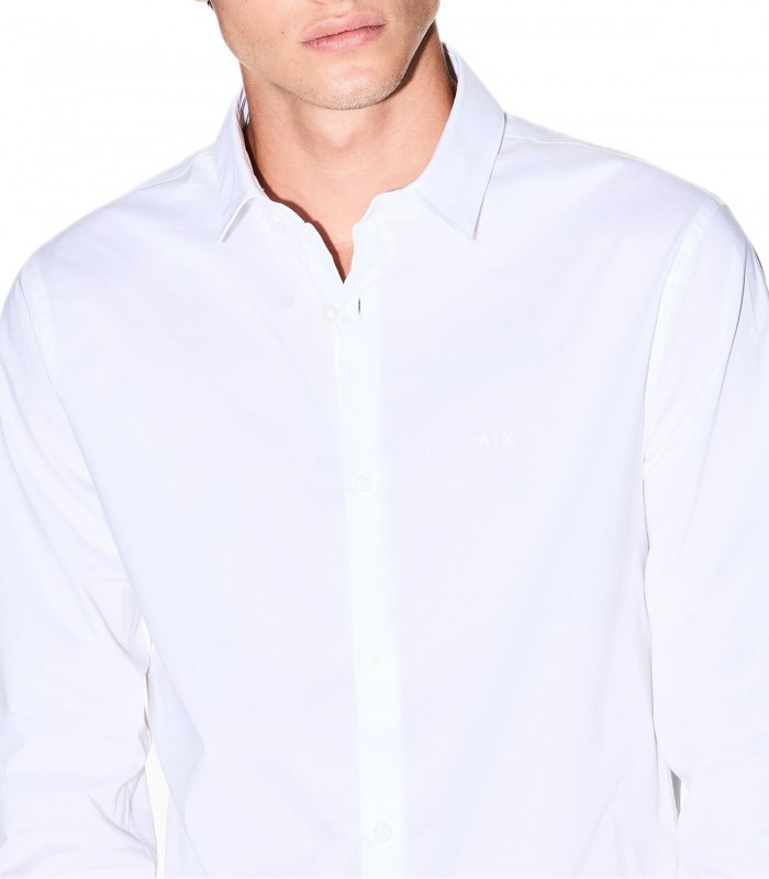 Camicia slim in popeline Uomo Armani Exchange