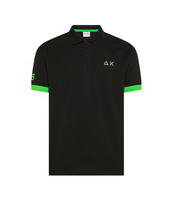 Polo in piquet Uomo Sun68 A36121