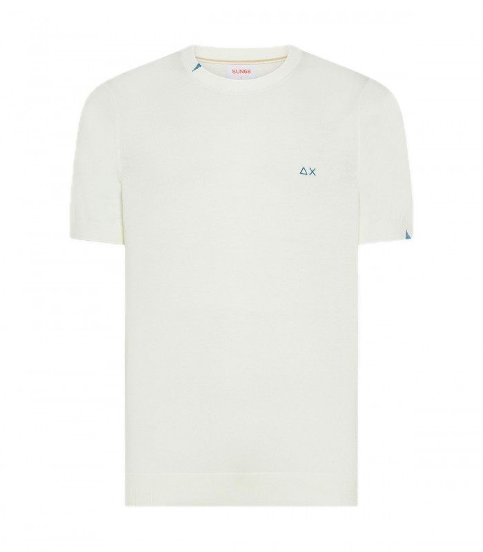 T-shirt in maglia Uomo Sun68 K36105