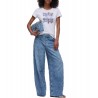 T-shirt con applicazioni Donna Liu Jo