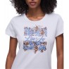 T-shirt con applicazioni Donna Liu Jo
